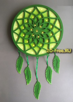 Ночник ловец снов cdr