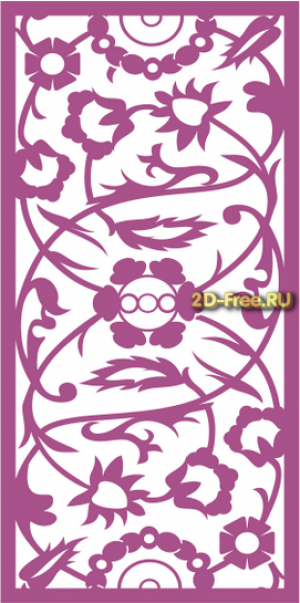 Панель Laser Cut Free Vector 106