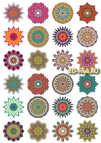Векторы набор Free Vectors for Laser Cutting 078