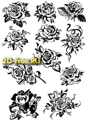 Векторы набор Free Vectors for Laser Cutting 285