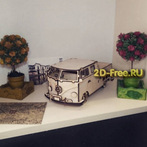 Фольксваген комби макет скачать