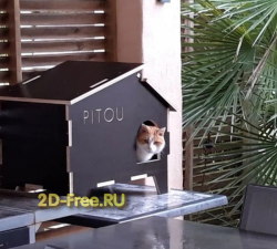 Домик для кота