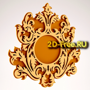 2D фото рамка для лазера