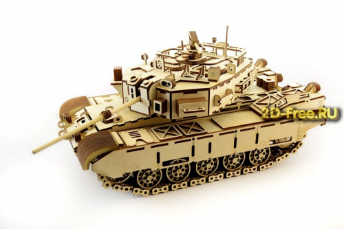 lasercut_maket_Tank.cdr