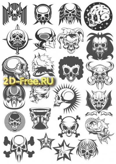 Векторы набор Free Vectors for Laser Cutting 280