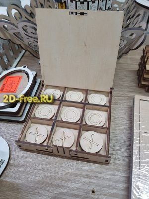Настольная игра крестики нолики cdr