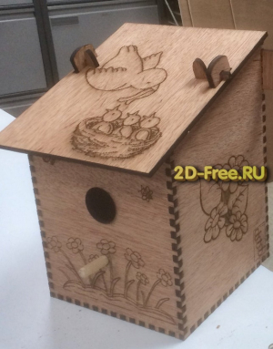 Скворечник макет формат ai