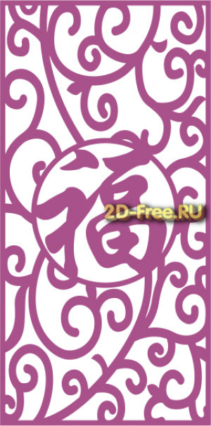 Панель Laser Cut Free Vector 129