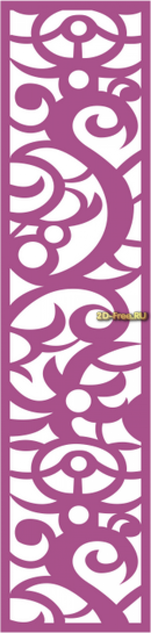 Панель Laser Cut Free Vector 88