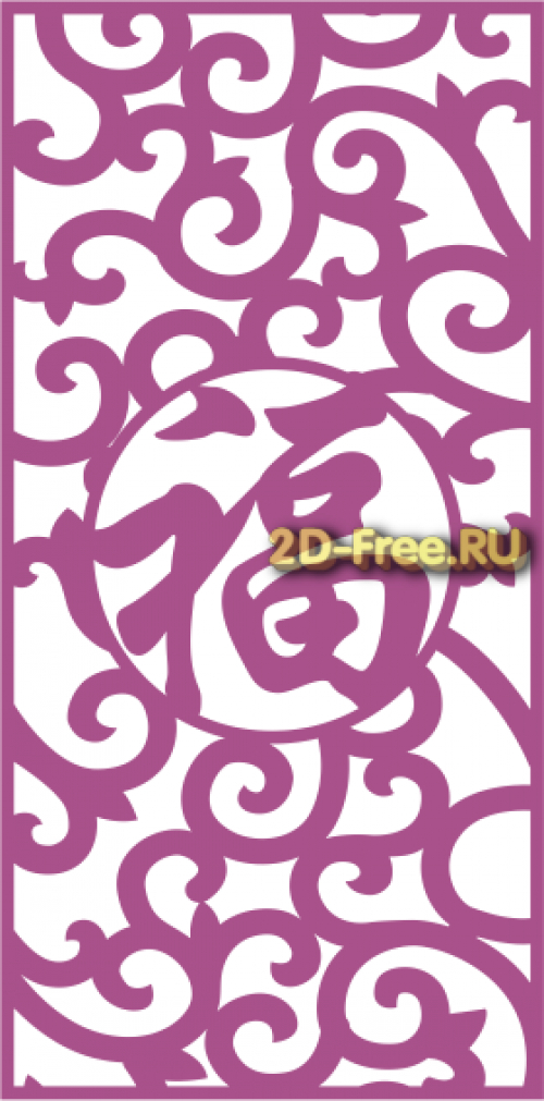 Панель Laser Cut Free Vector 132