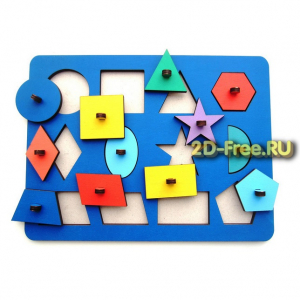 Пазл для детей модель cdr