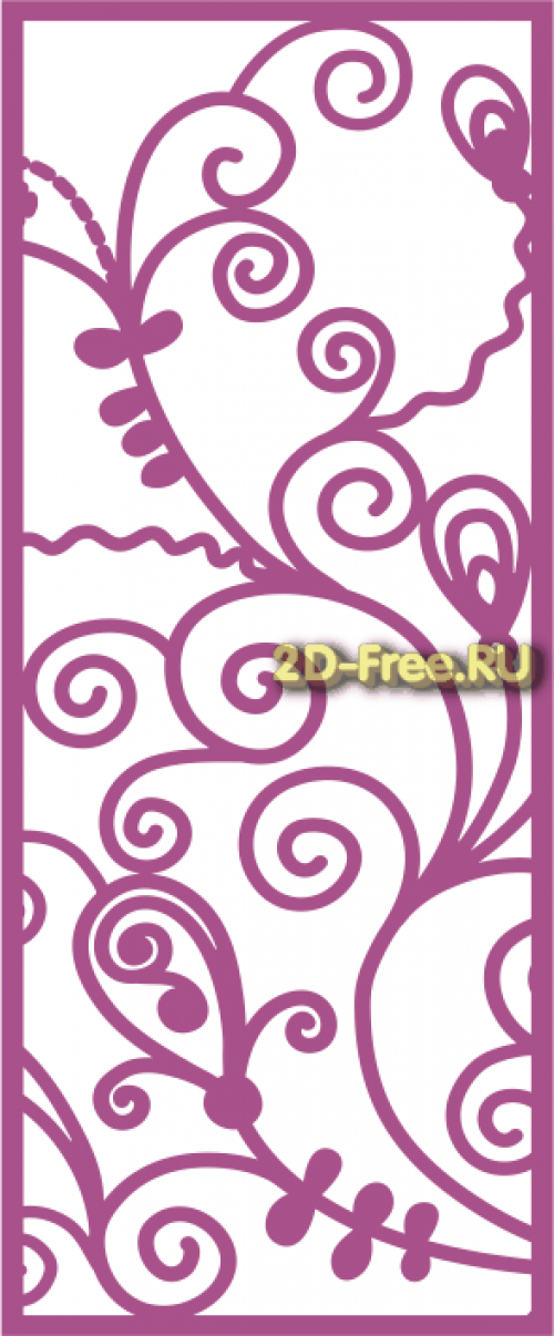 Панель Laser Cut Free Vector 158