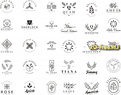 Векторы набор Free Vectors for Laser Cutting 220