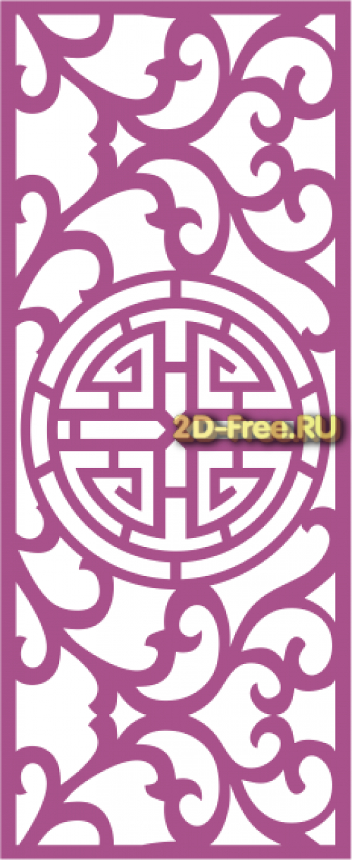 Панель Laser Cut Free Vector 134
