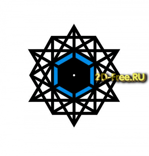 Часы настенные 29 формат cdr