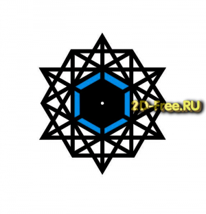 Часы настенные 29 формат cdr