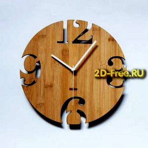 Часы настенные 34 формат cdr