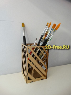 Стаканчик под ручки мает cdr