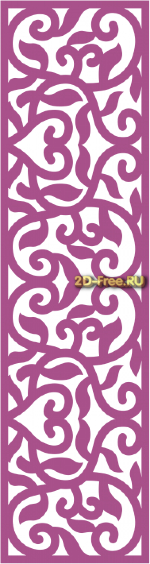Панель Laser Cut Free Vector 151