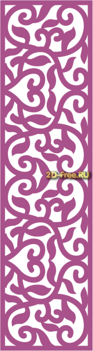 Панель Laser Cut Free Vector 151