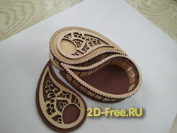Резная шкатулка