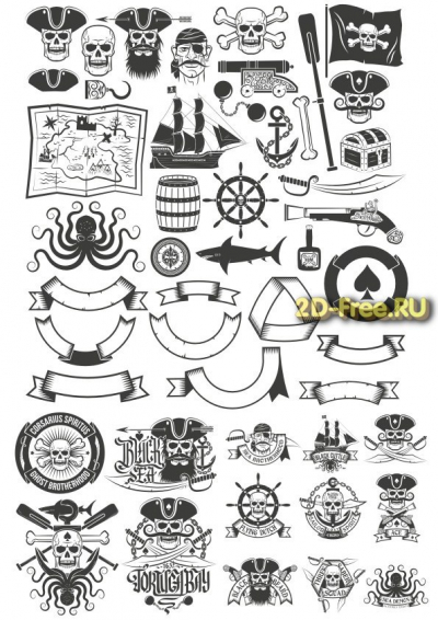 Векторы набор Free Vectors for Laser Cutting 202