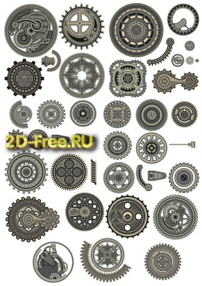 Векторы набор Free Vectors for Laser Cutting 272