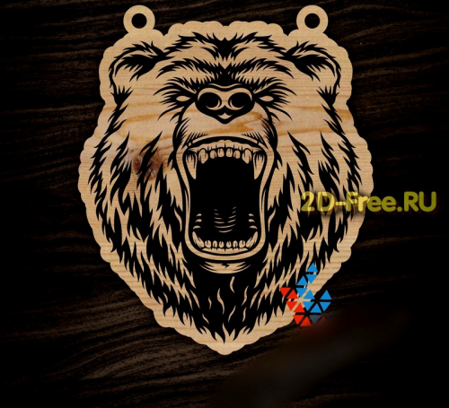 Голова медведя