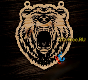 Голова медведя