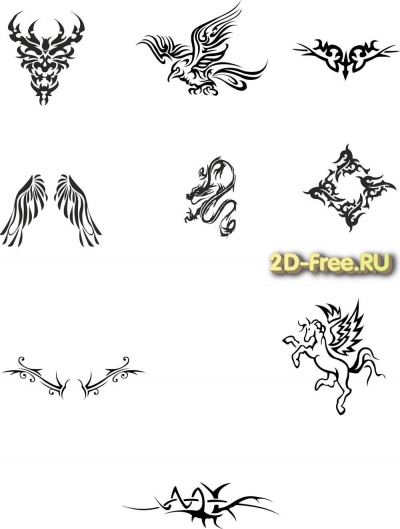 Векторы набор Free Vectors for Laser Cutting 206