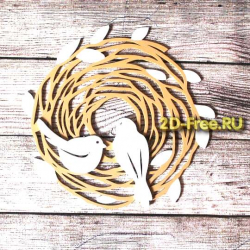 Панно гнездо