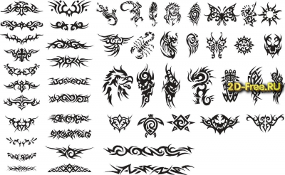 Векторы набор Free Vectors for Laser Cutting 115