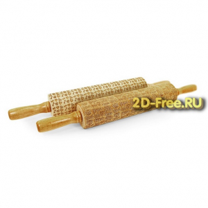 Скалка для печенья макет cdr