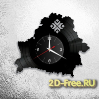 Часы на пластинке Беларусь
