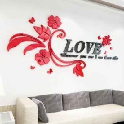 Слоган на стену LOVE макет cdr