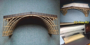 Раздвижной мост Ironbridge макет
