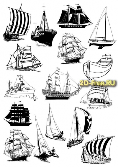 Векторы набор Free Vectors for Laser Cutting 241