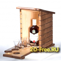 Супер скворечник бар 2D макет