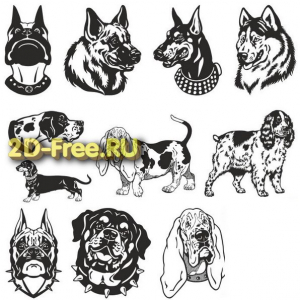 Векторы набор Free Vectors for Laser Cutting 291