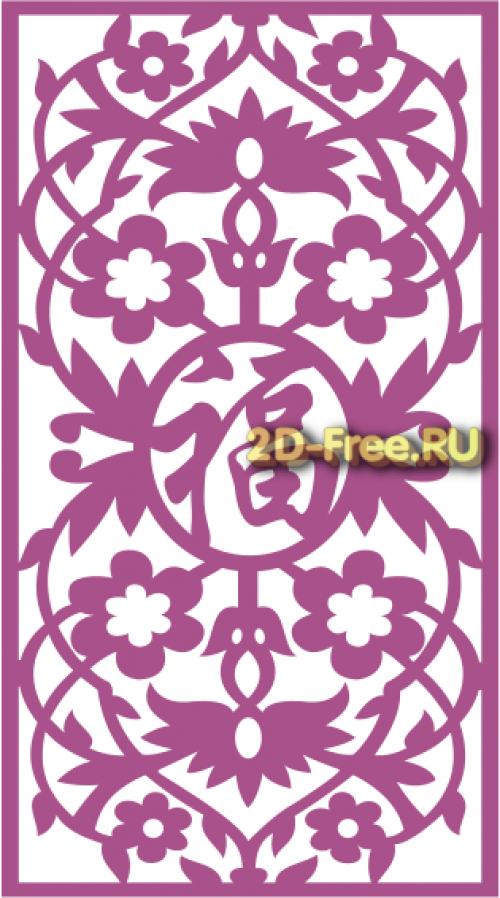 Панель Laser Cut Free Vector 131