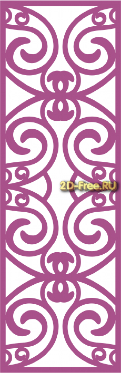 Панель Laser Cut Free Vector 162