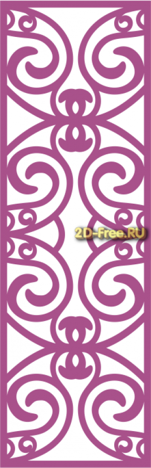 Панель Laser Cut Free Vector 162