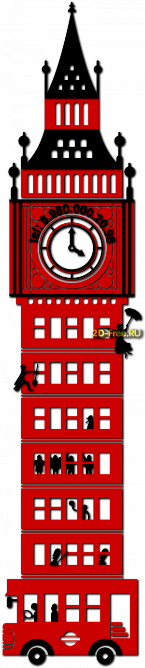 Модель часов 255 формат cdr