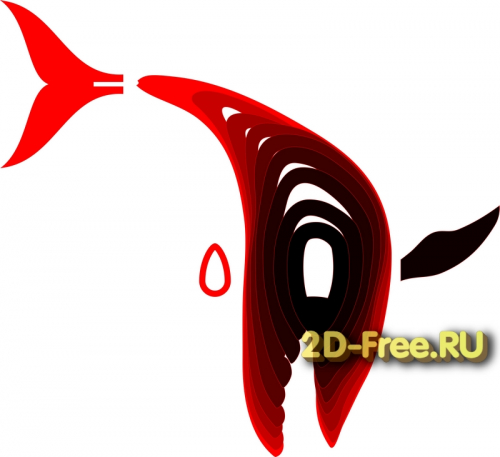 Кит 2D модель