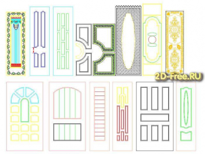 Векторы набор Free Vectors for Laser Cutting 247