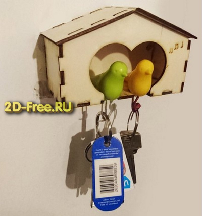 Ключница птичка в доме