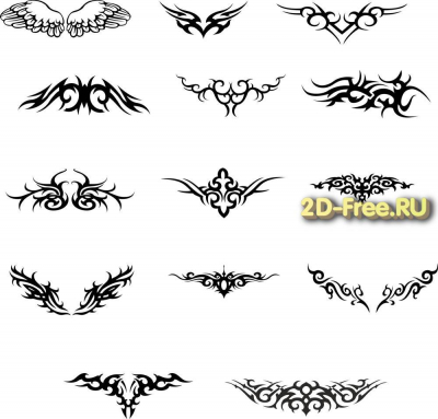 Векторы набор Free Vectors for Laser Cutting 195