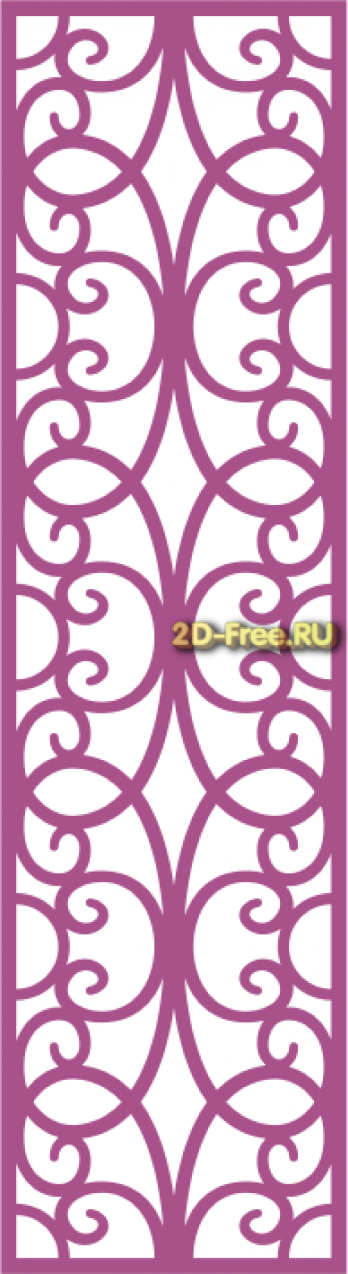 Панель Laser Cut Free Vector 155
