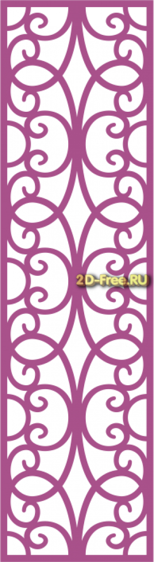 Панель Laser Cut Free Vector 155