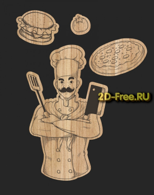 Доска разделочная для кухни 11